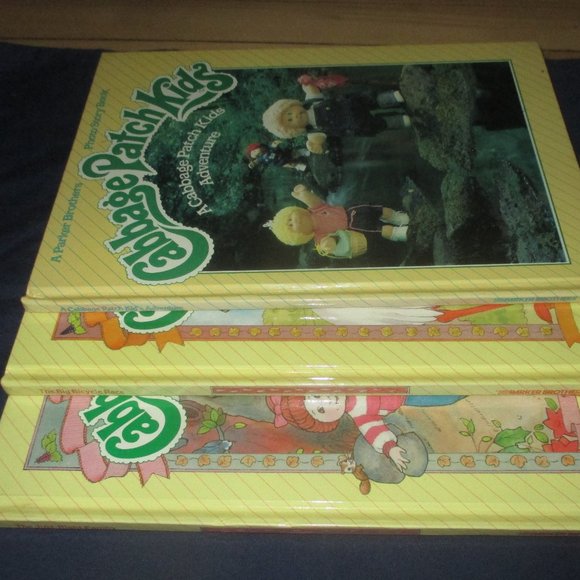 Vintage Lot of 3 Cabbage Patch Kids Adventures Hardcover Books (1984) - Picture 3 of 4